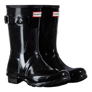 Hunter Original Short Black Rain Boots